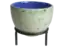 Small Oval Planter w/ Stand Bisqueware