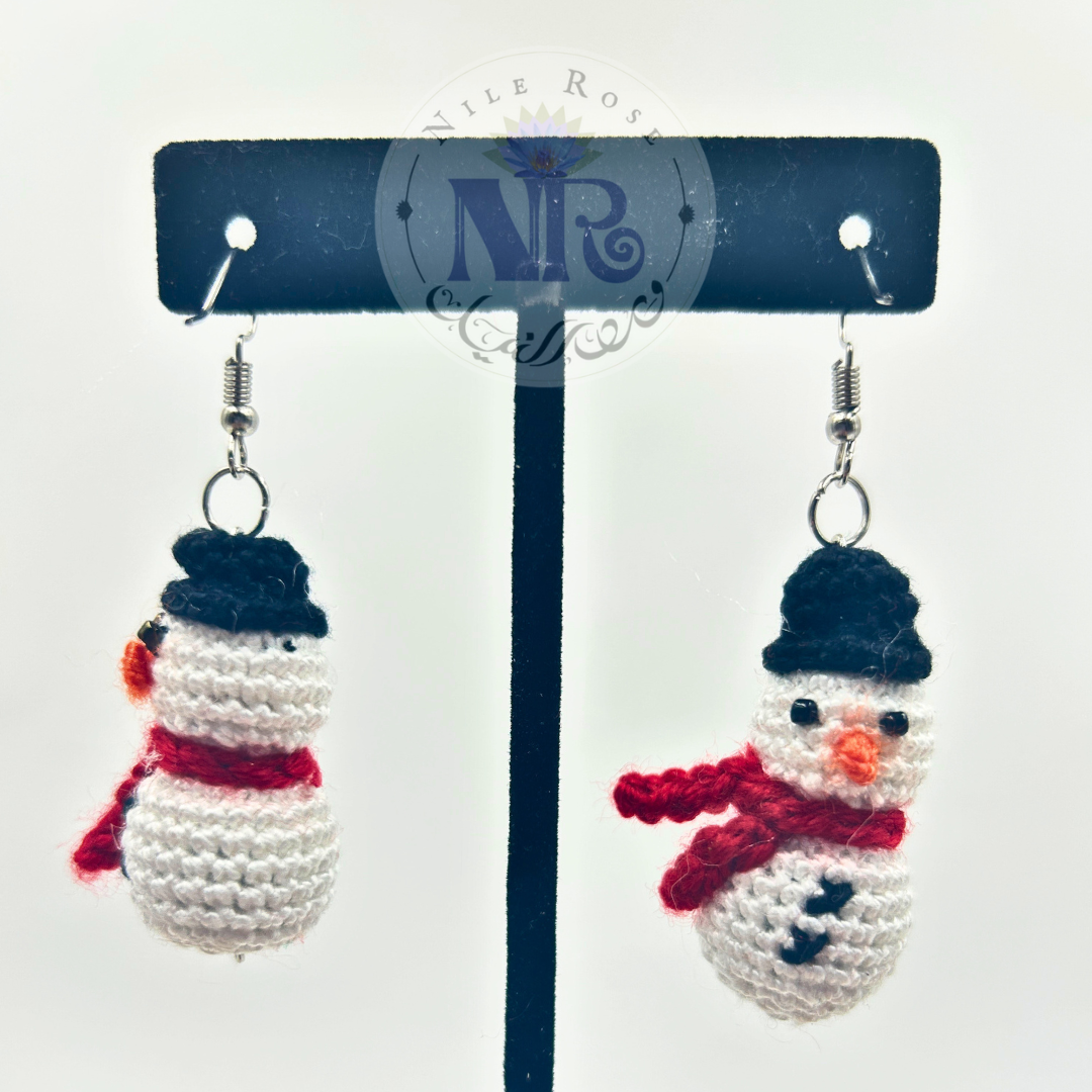 Handmade Crochet Earrings -SAC