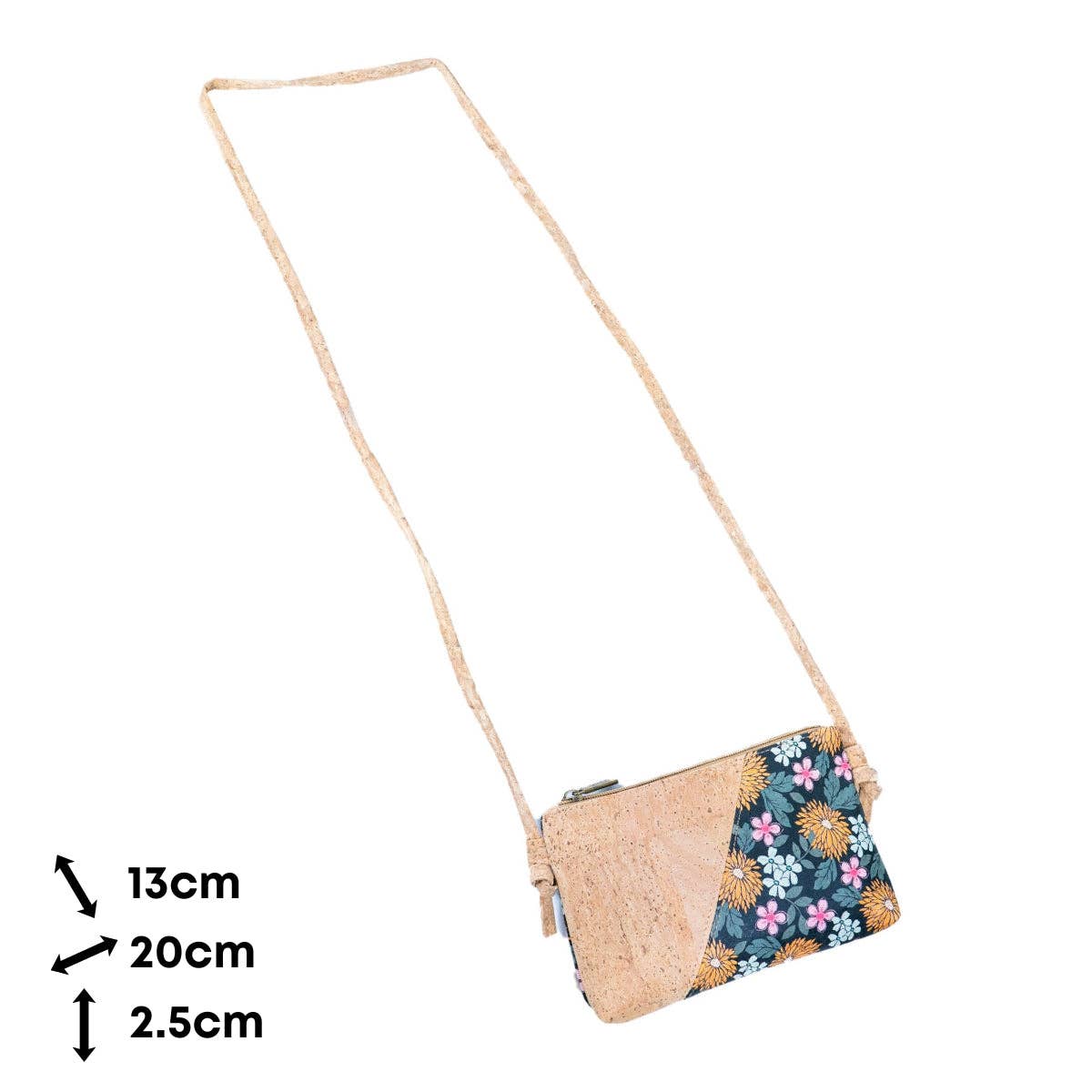 Mini Cork Crossbody Bag for Women