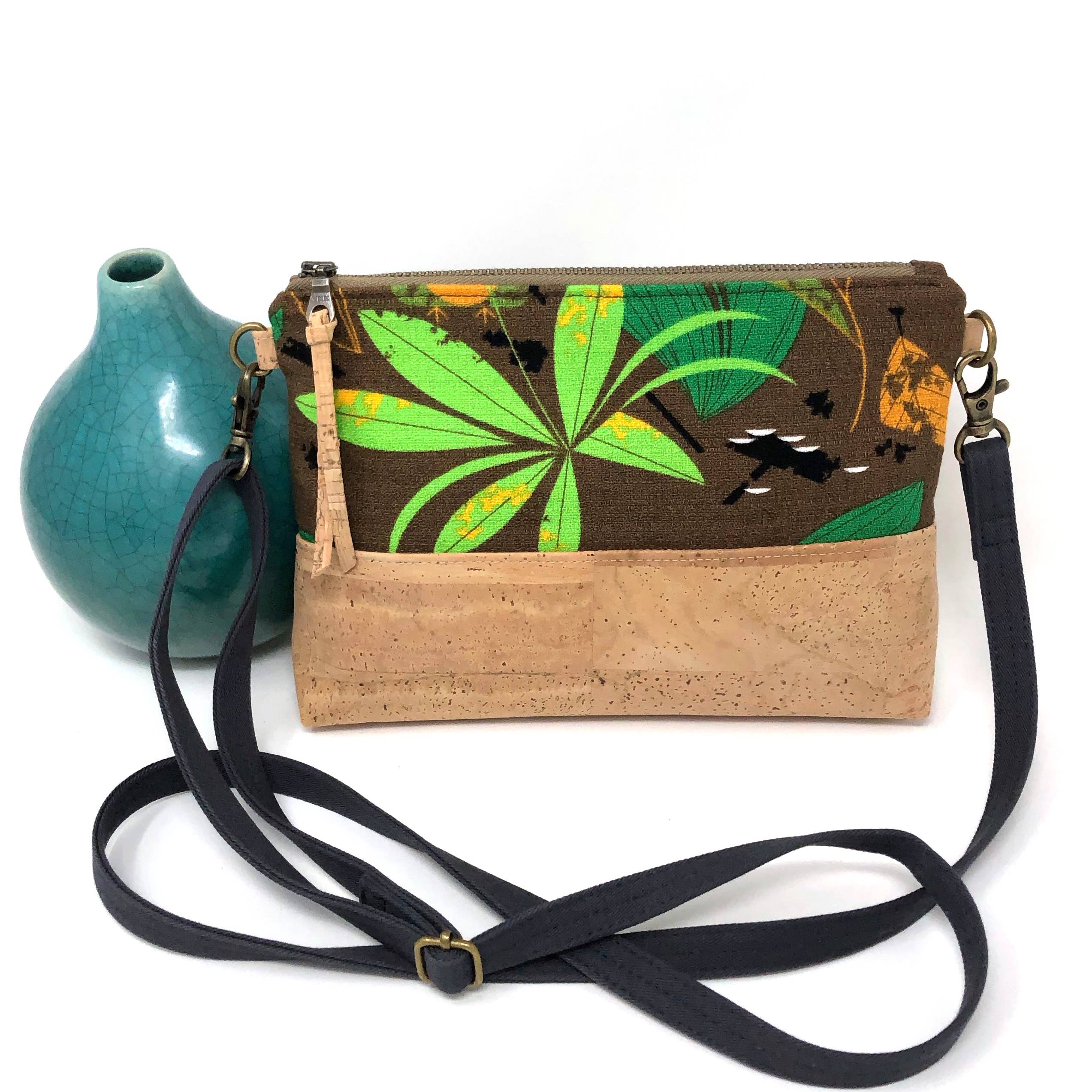 Cardinals Organic Cotton & Cork Crossbody