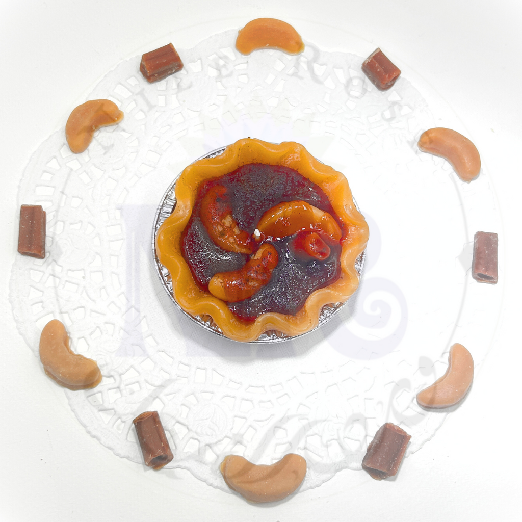 Delightful Apple Cinnamon Pie Candle 3"