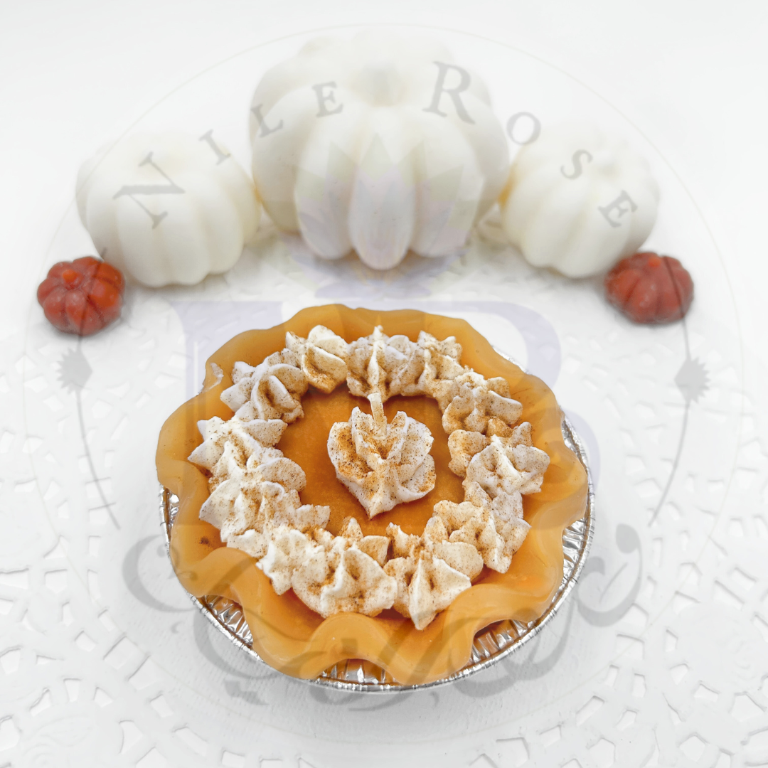 3" Pumpkin Spice Pie - Delightful Candle