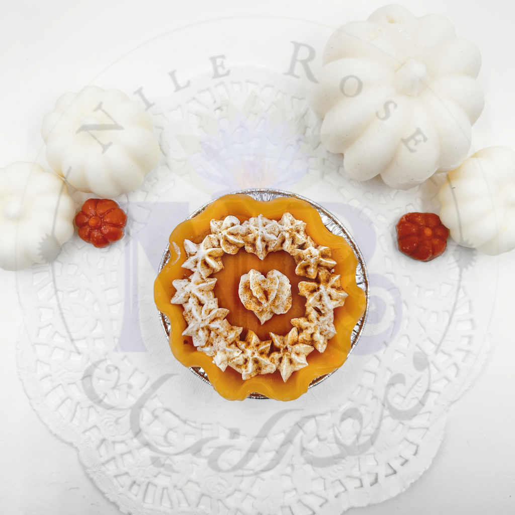 Delightful Pumpkin Spice Pie Candle 3"