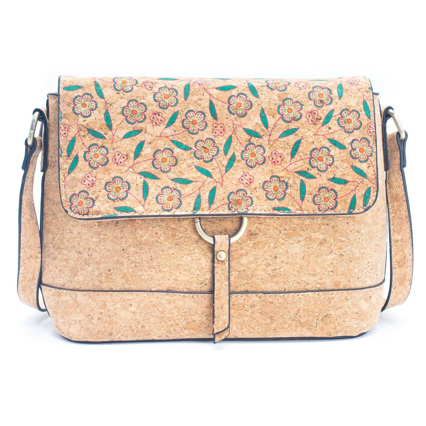 Cork crossbody classic pattern