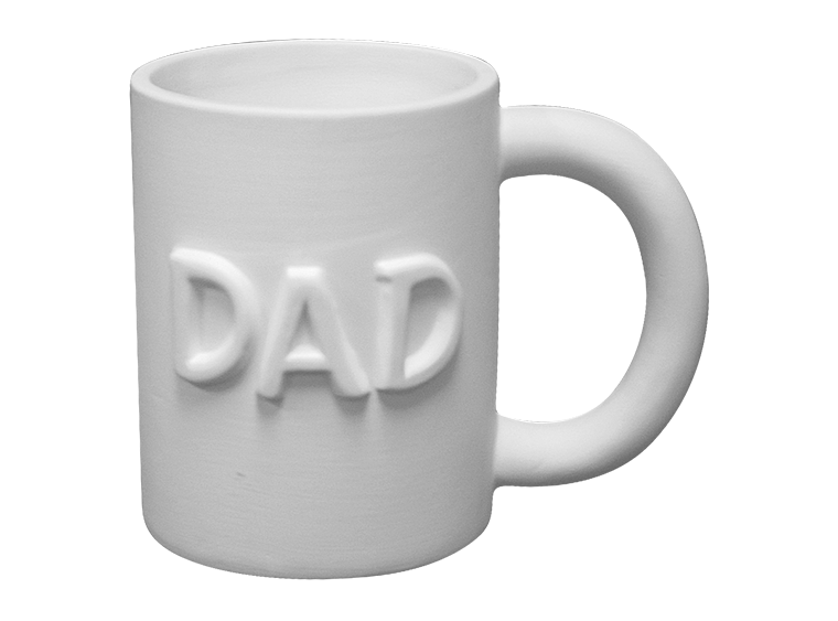 Dad Mug Bisqueware