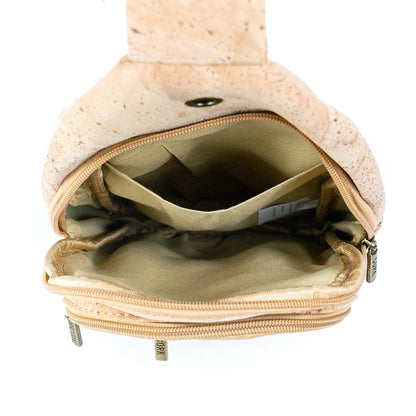 Coffee-Infused Cork Sling Bag