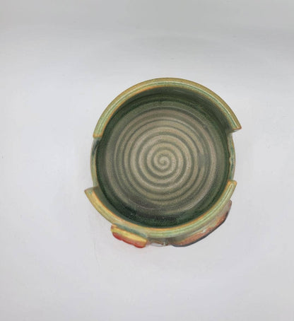 Rooster on Green Sponge Holder