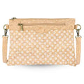 Printed Natural Cork Crossbody Bag & Clutch