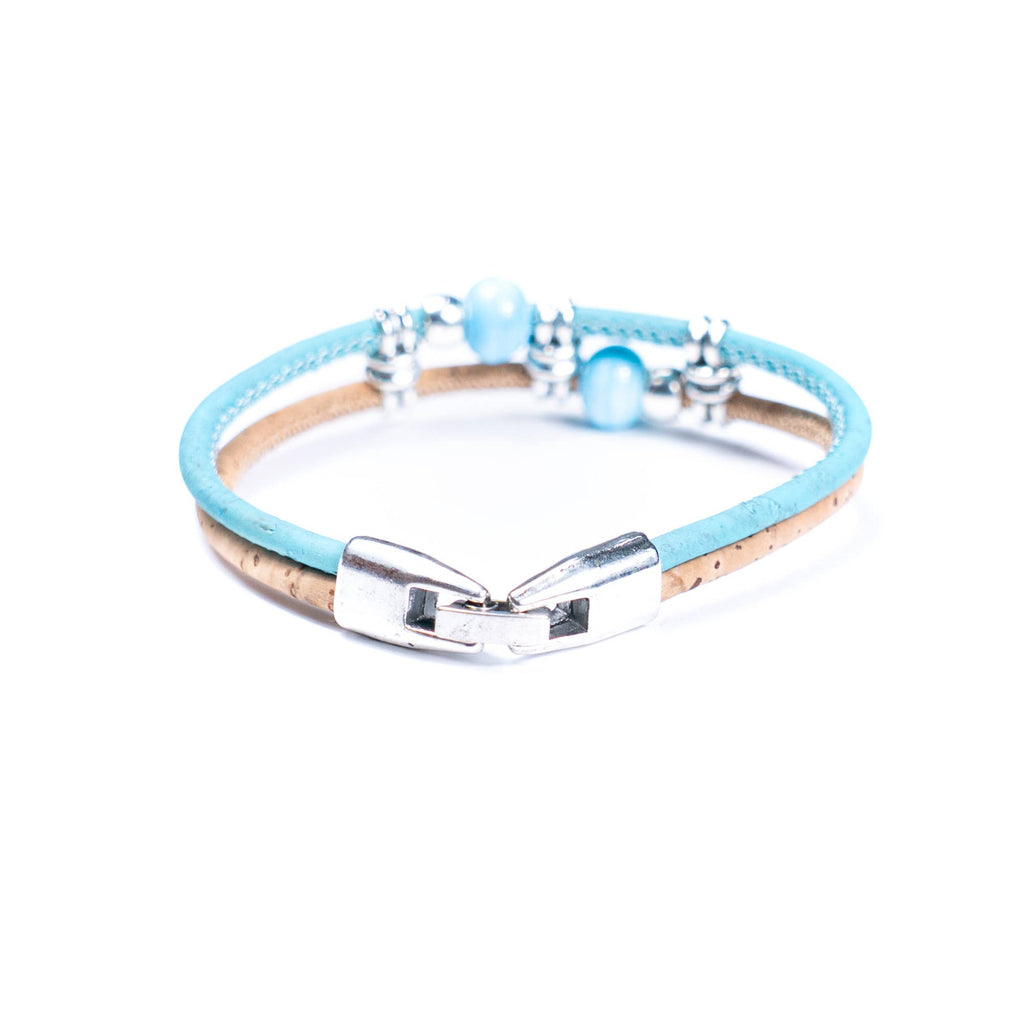 Ceramic beads handmade women's bracelet