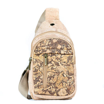 Coffee-Infused Cork Sling Bag