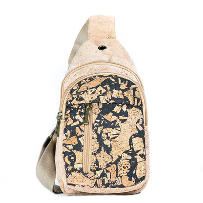 Coffee-Infused Cork Sling Bag