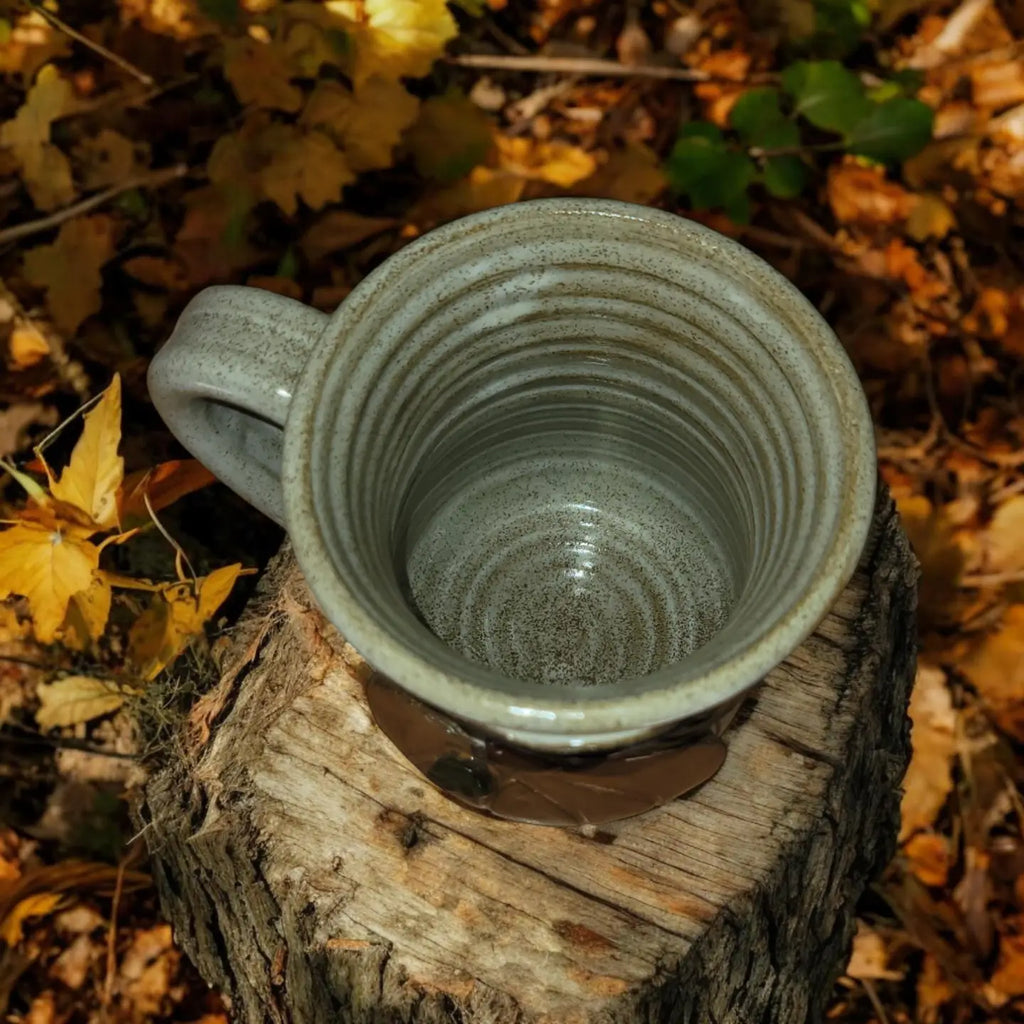 Crow On Pumpkin Mug