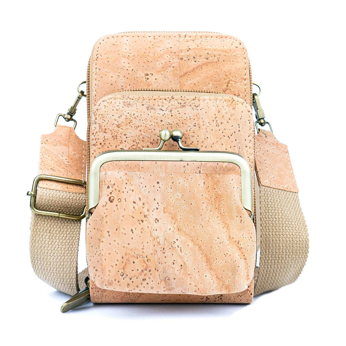 Eco-Friendly Cork Women's Phone Bag