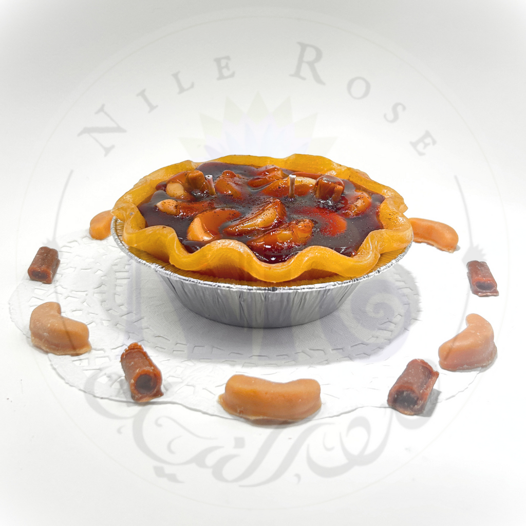 Delightful Apple Cinnamon Pie Candle 5"