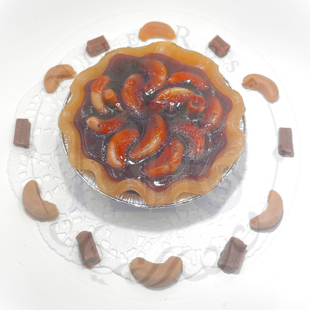 Delightful Apple Cinnamon Pie Candle 5"