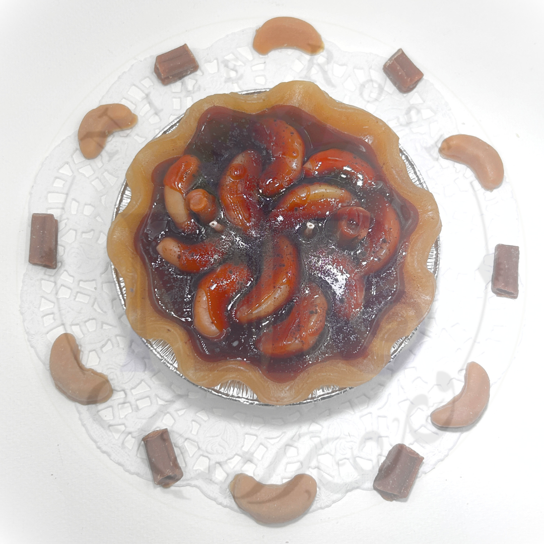 Delightful Apple Cinnamon Pie Candle 5"