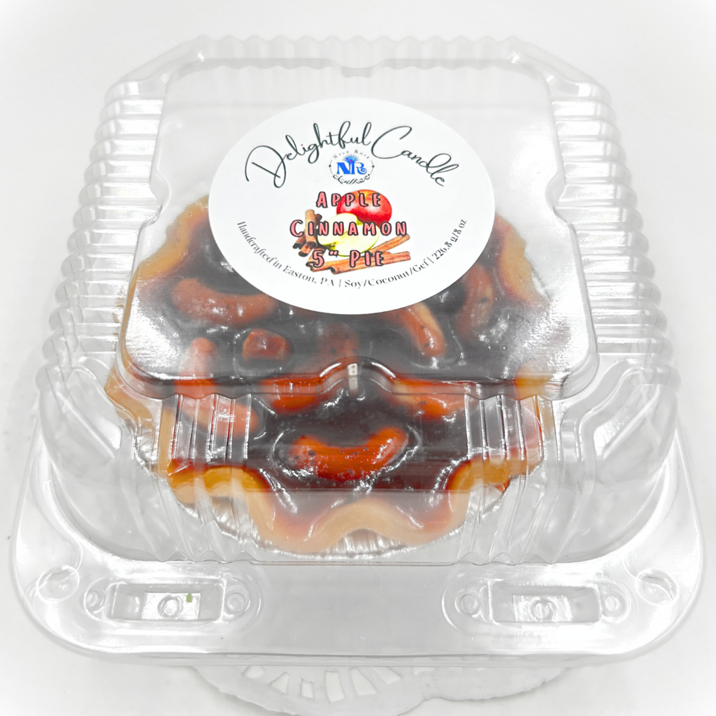 Delightful Apple Cinnamon Pie Candle 5"