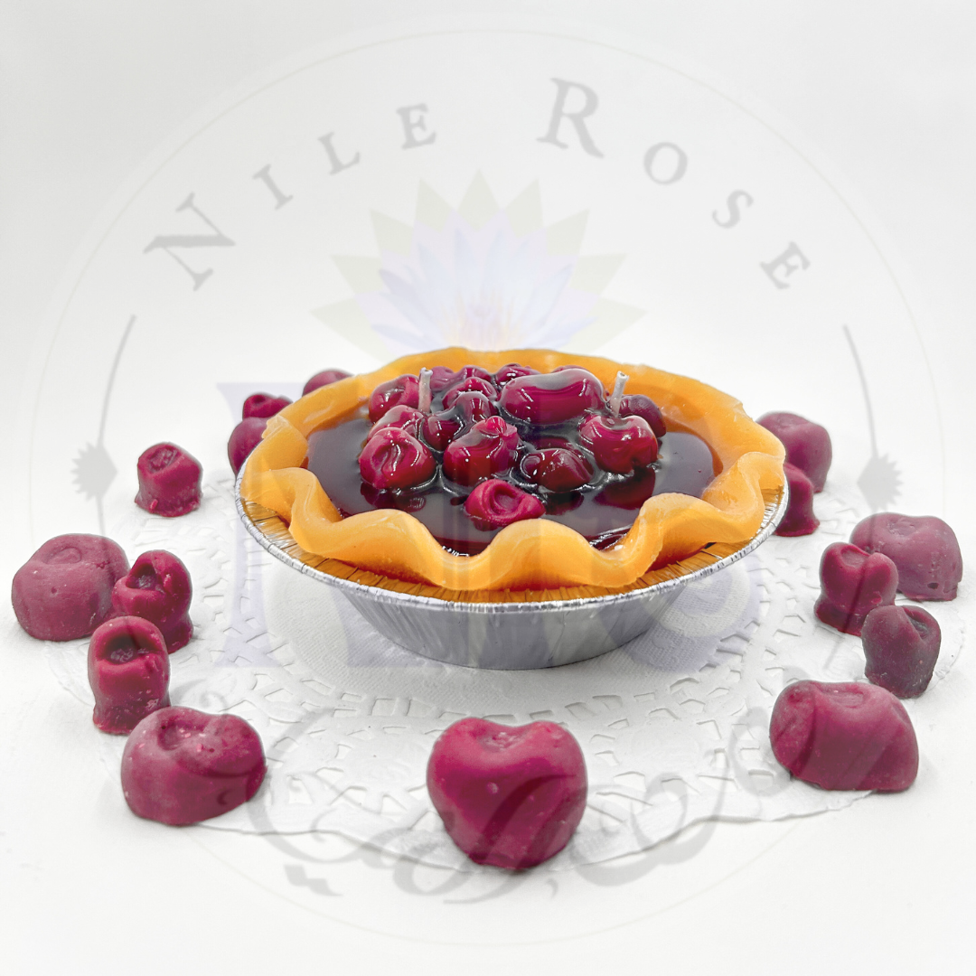 Delightful Cherry Pie Candle 5"