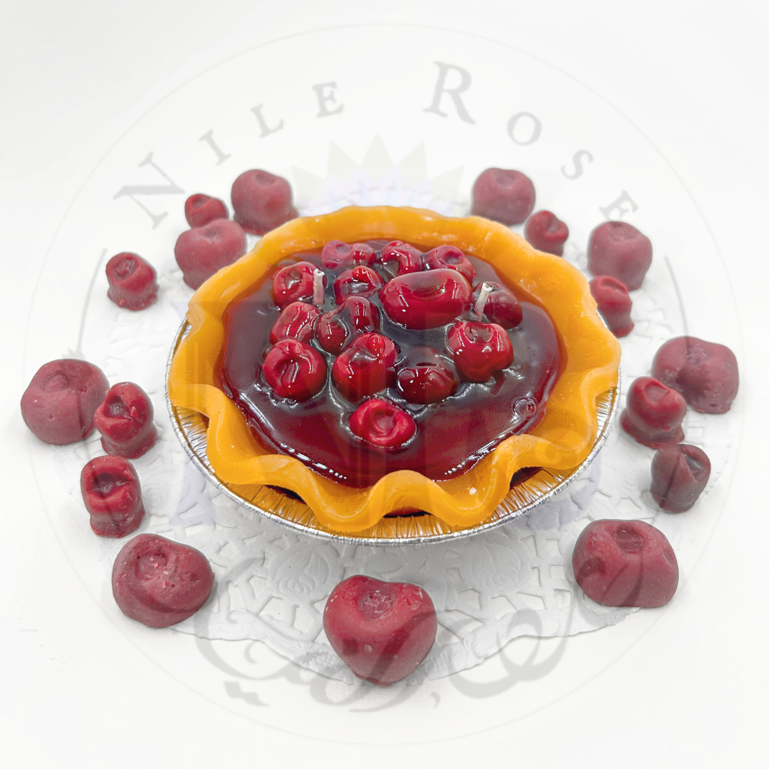 Delightful Cherry Pie Candle 5"