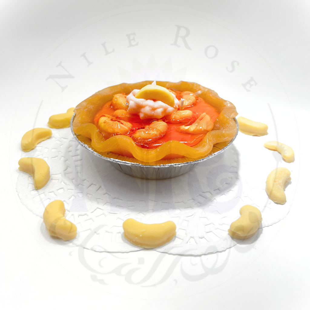 Delightful Peach Pie Candle 5"
