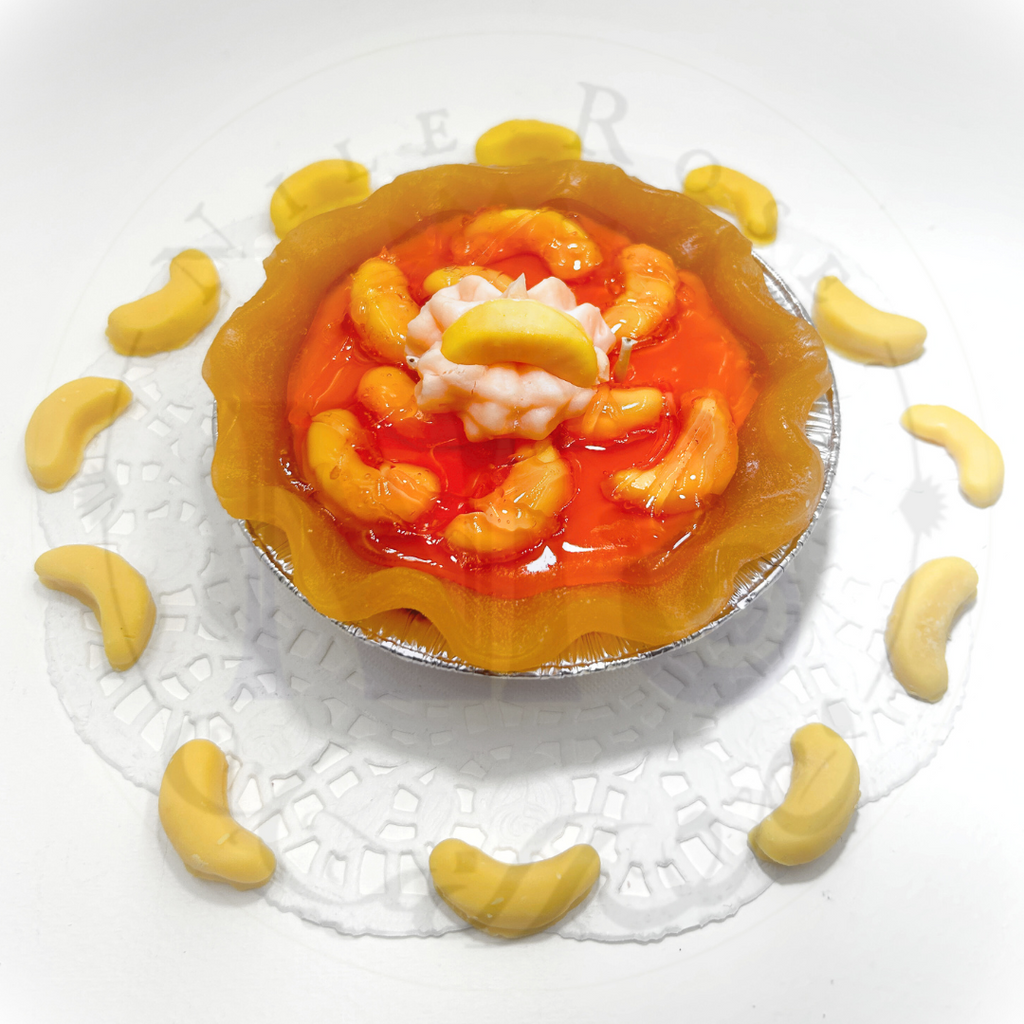 Delightful Peach Pie Candle 5"