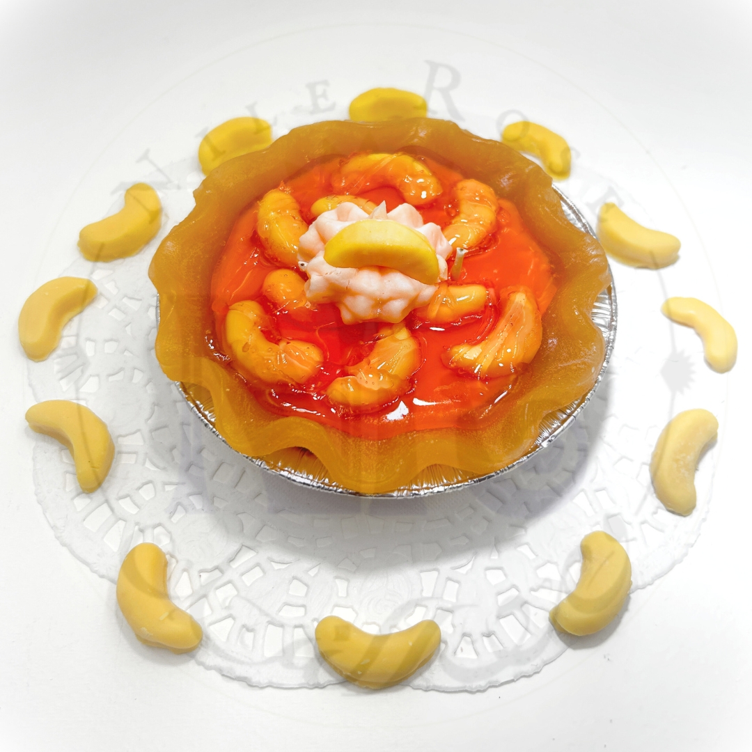 Delightful Peach Pie Candle 5"