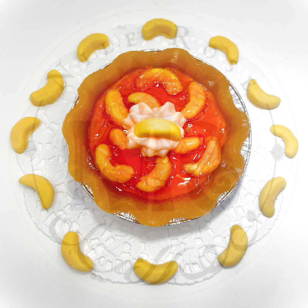 Delightful Peach Pie Candle 5"
