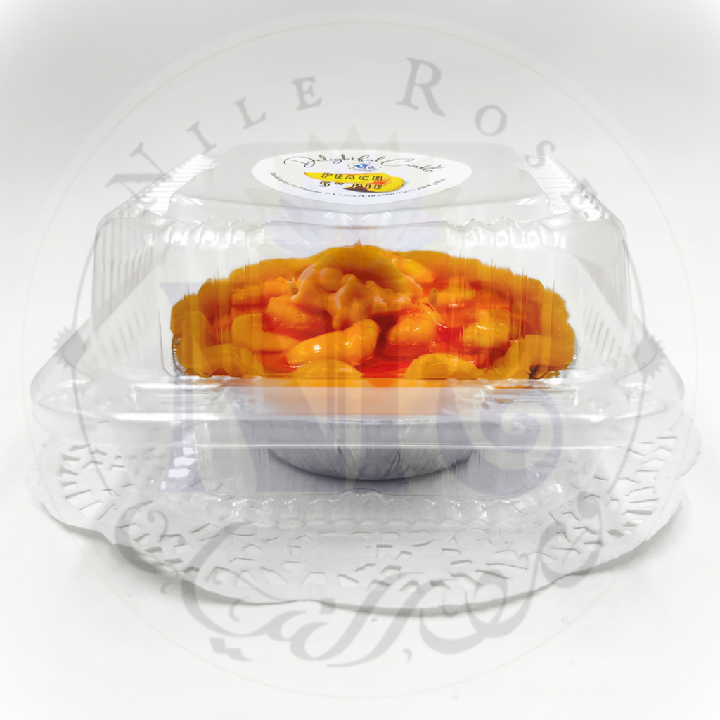 Delightful Peach Pie Candle 5"