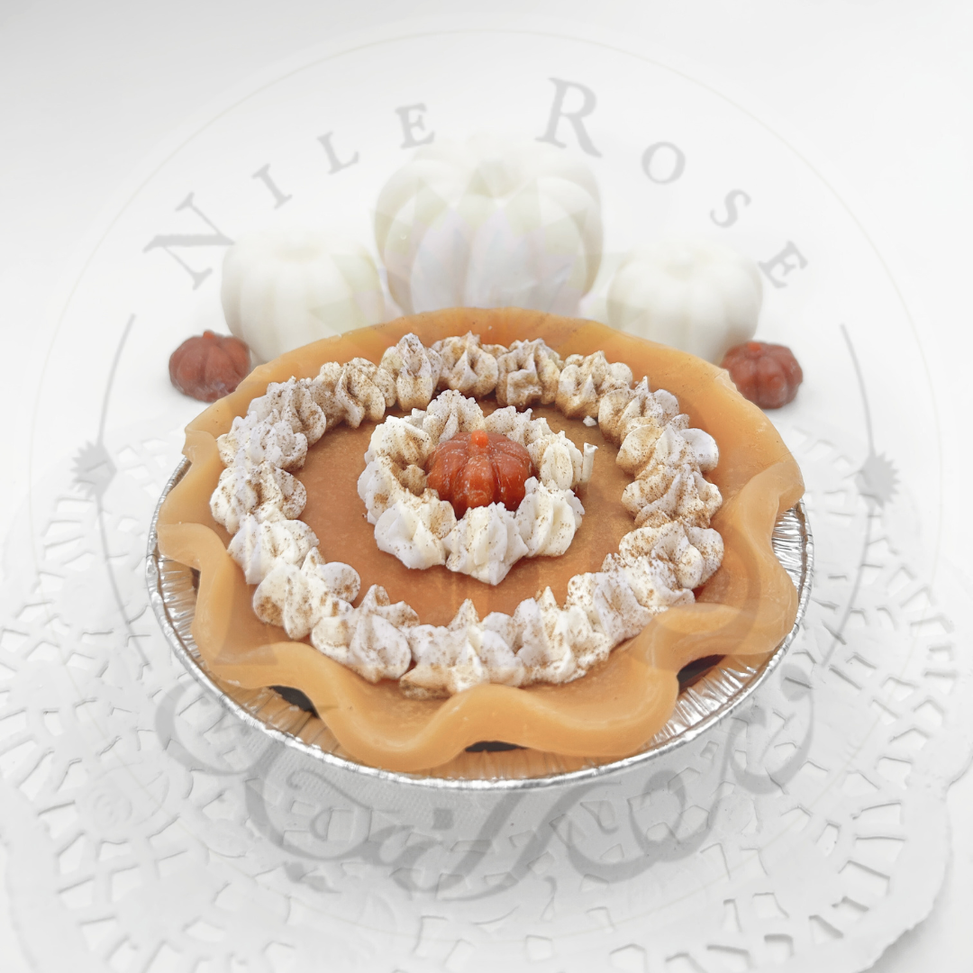 Delightful Pumpkin Spice Pie Candle 5"