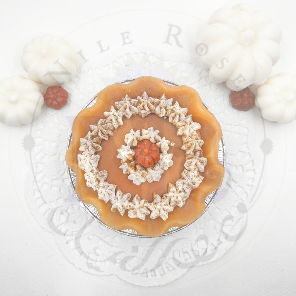 Delightful Pumpkin Spice Pie Candle 5"