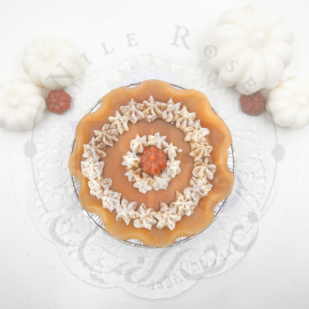 5" Pumpkin Spice Pie - Delightful Candle