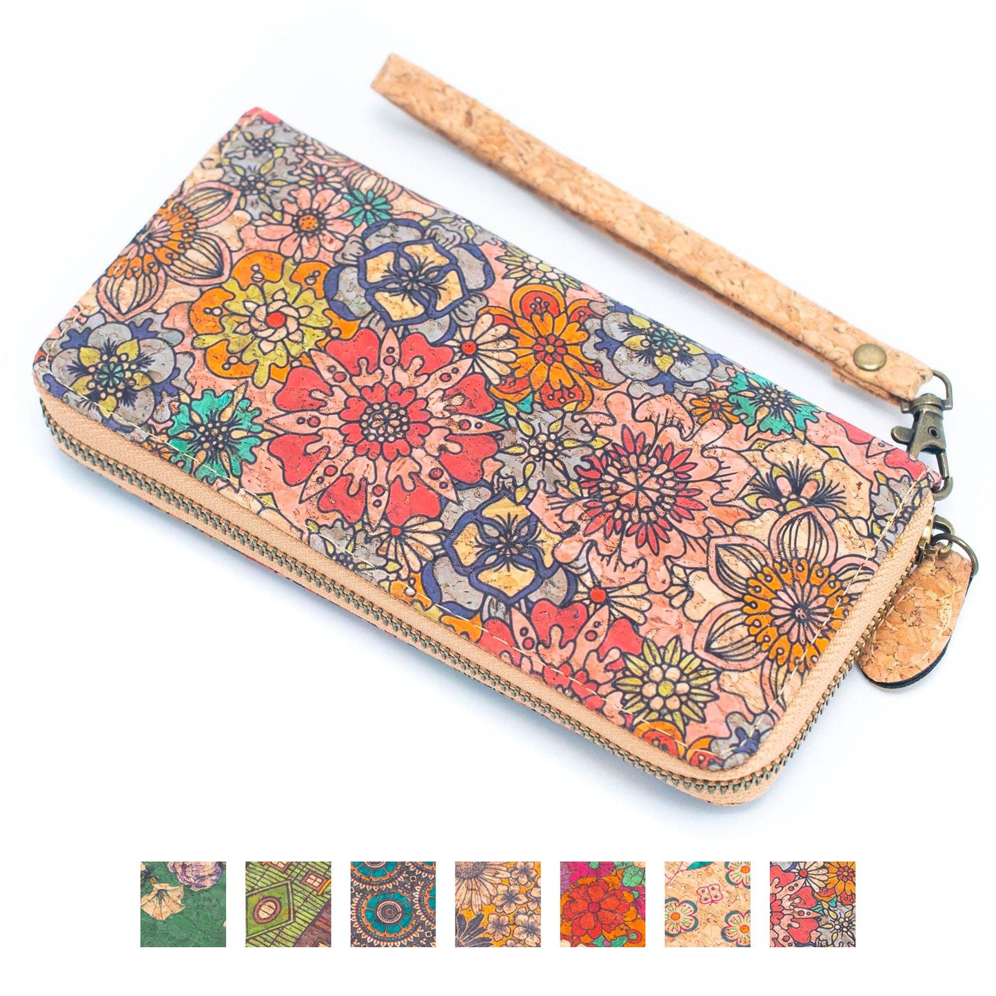 Various patterns cork Wallet