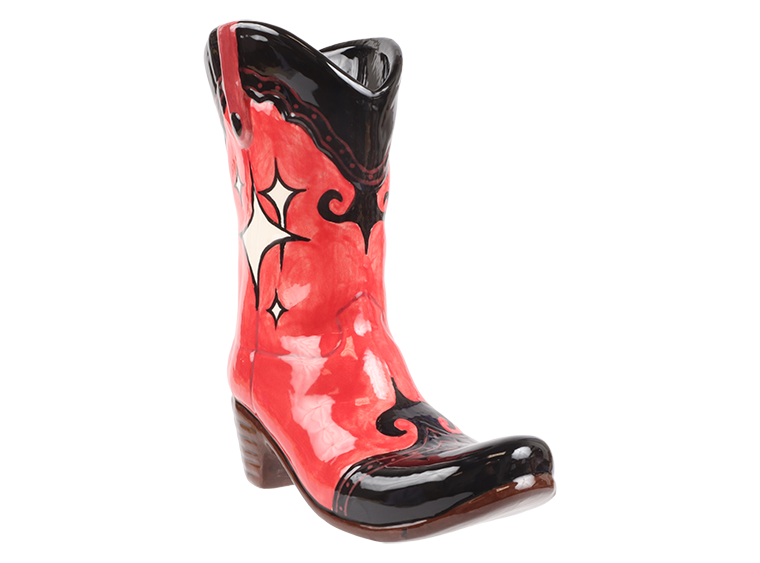 Cowboy Boot Bisqueware