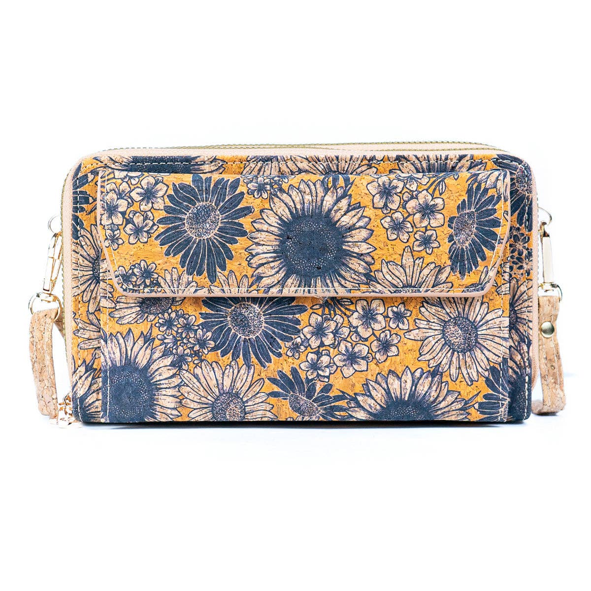 Horizontal Cork Phone Bag