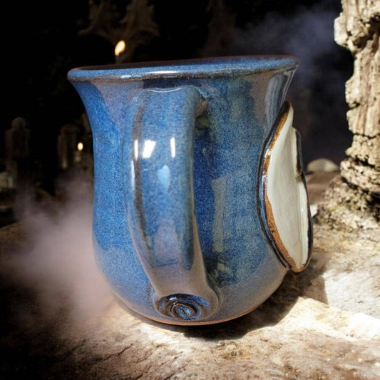 Full Moon Black Cat Mug