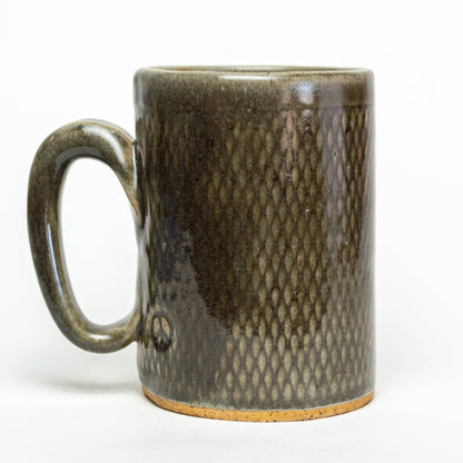 White Horse Gray Mug