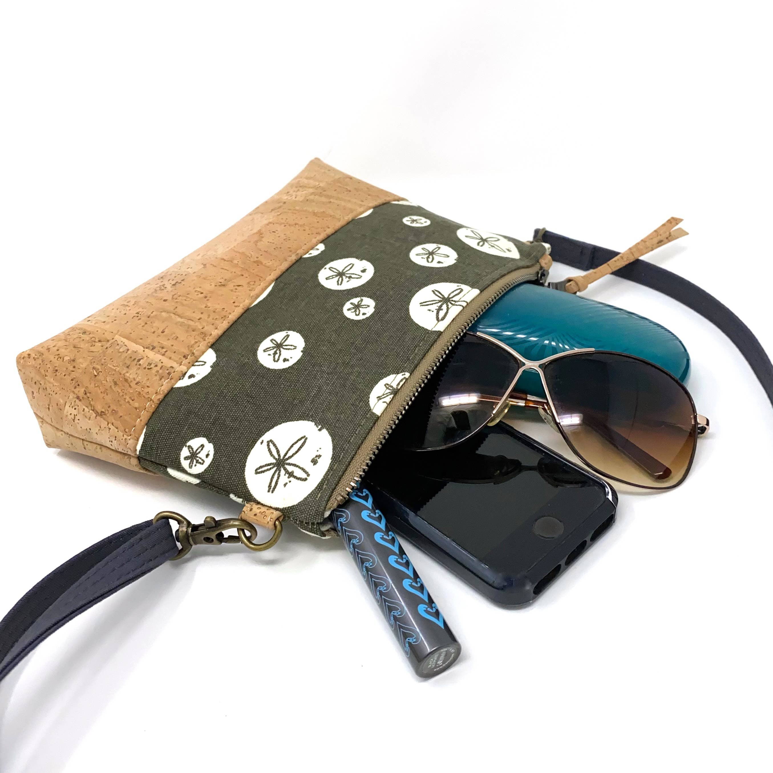 Eastern Meadowlark Organic Cotton & Cork Crossbody