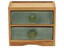Two Drawer Holder Bisqueware