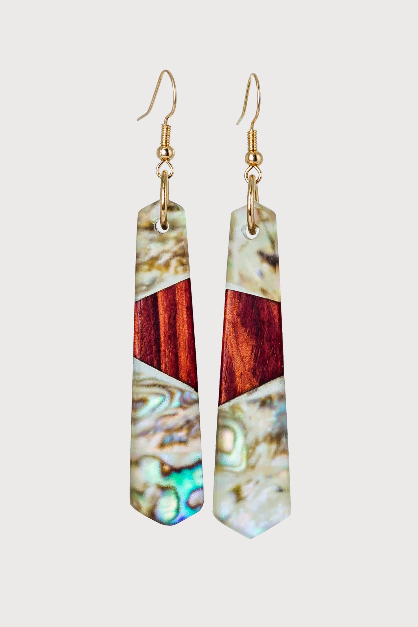 Remi Wooden & Resin Earrings