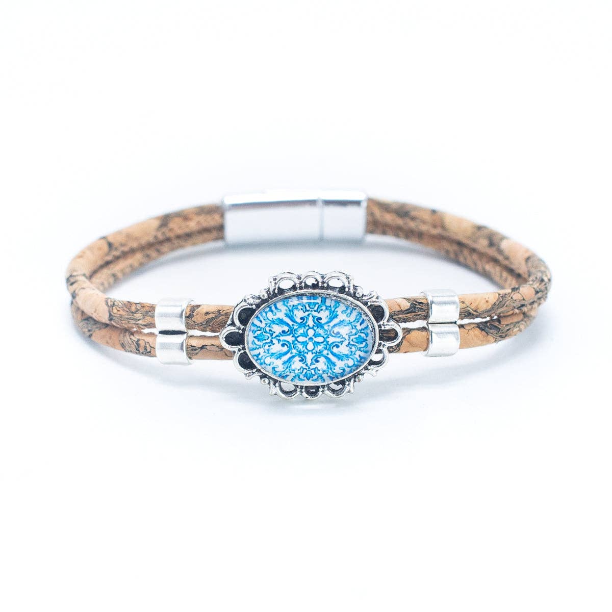 Natural Cork  Handmade Bracelet
