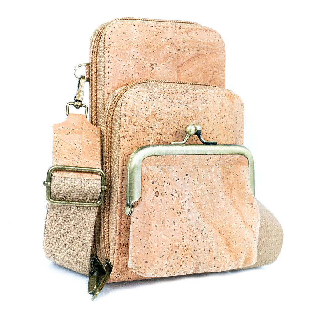 Eco-Friendly Cork Women's Phone Bag