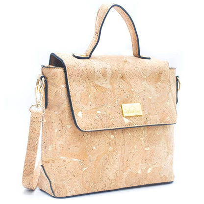 Satchel Molten Gold cork Bag