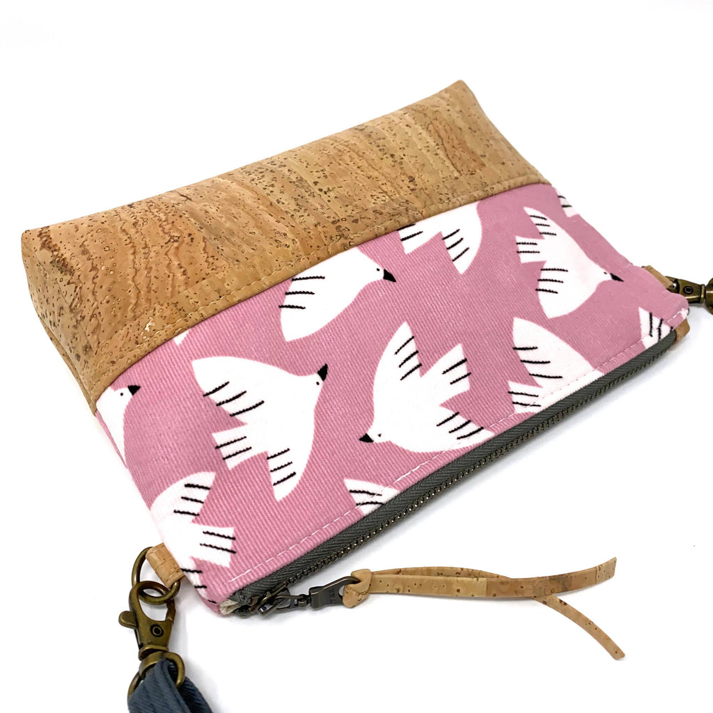 Glide Organic Cotton & Cork Crossbody