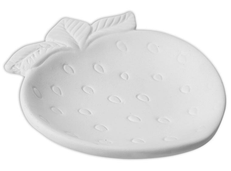 Strawberry Dish Bisqueware