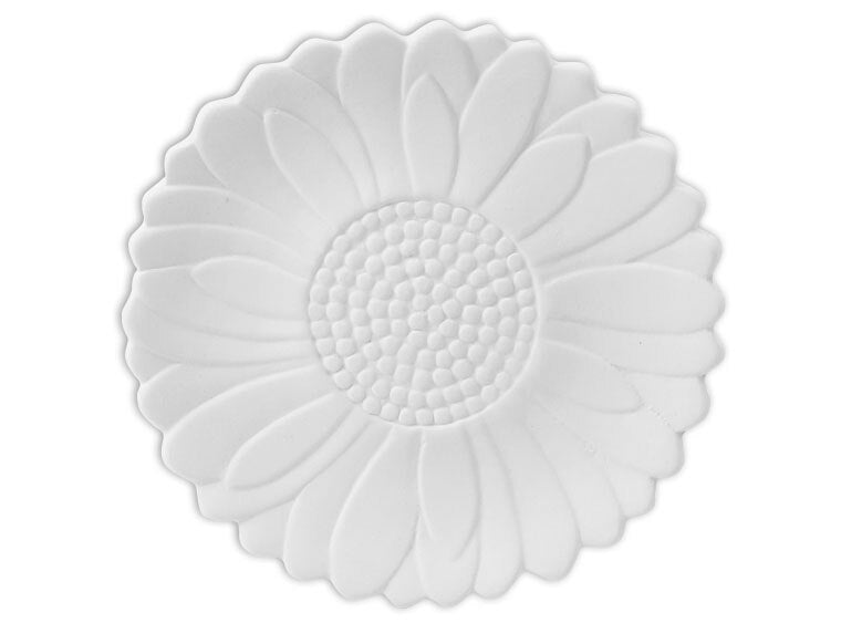 Sunflower Dish Bisqueware