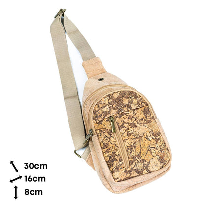 Coffee-Infused Cork Sling Bag