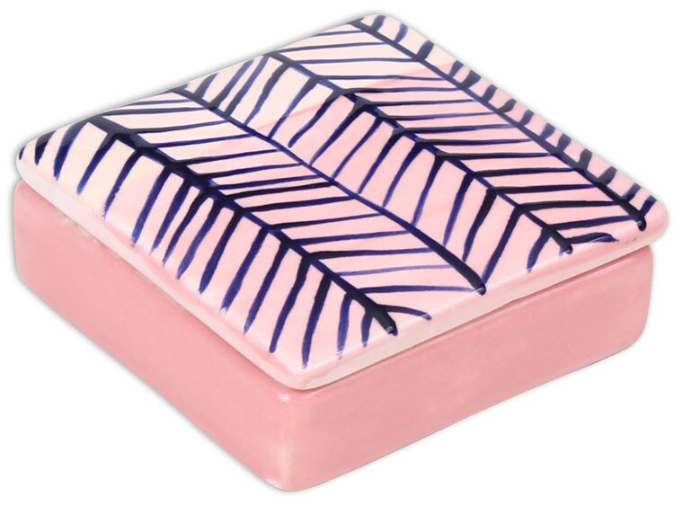 3.5" Tile Box Bisqueware