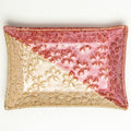 Flower Pattern Red & White Ceramic Trinket Dish