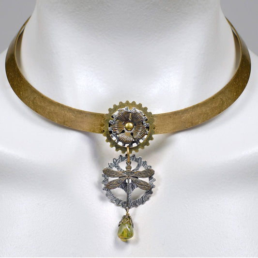 Dragon Dance Steampunk Necklace