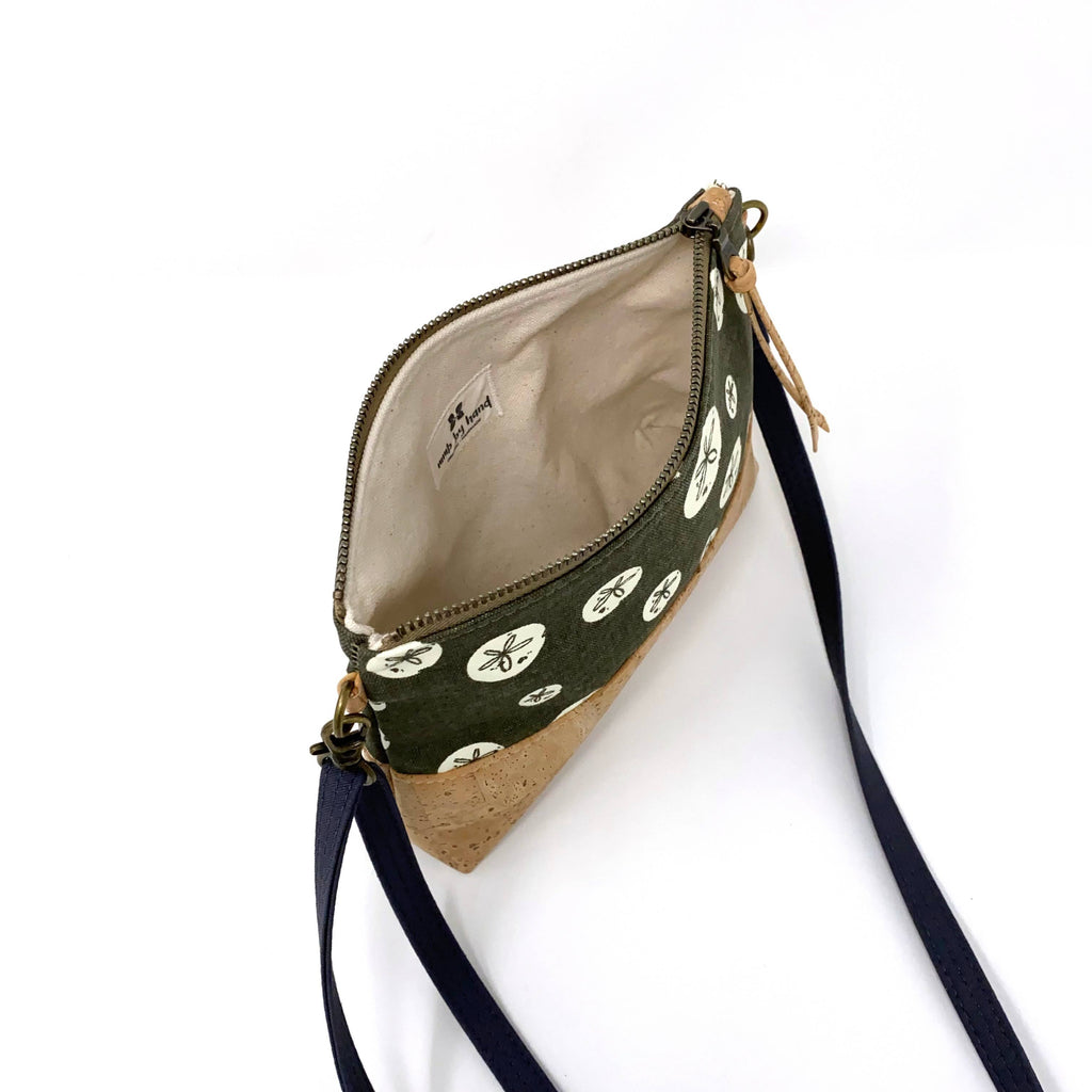 Cactus Wren Organic Cotton & Cork Crossbody
